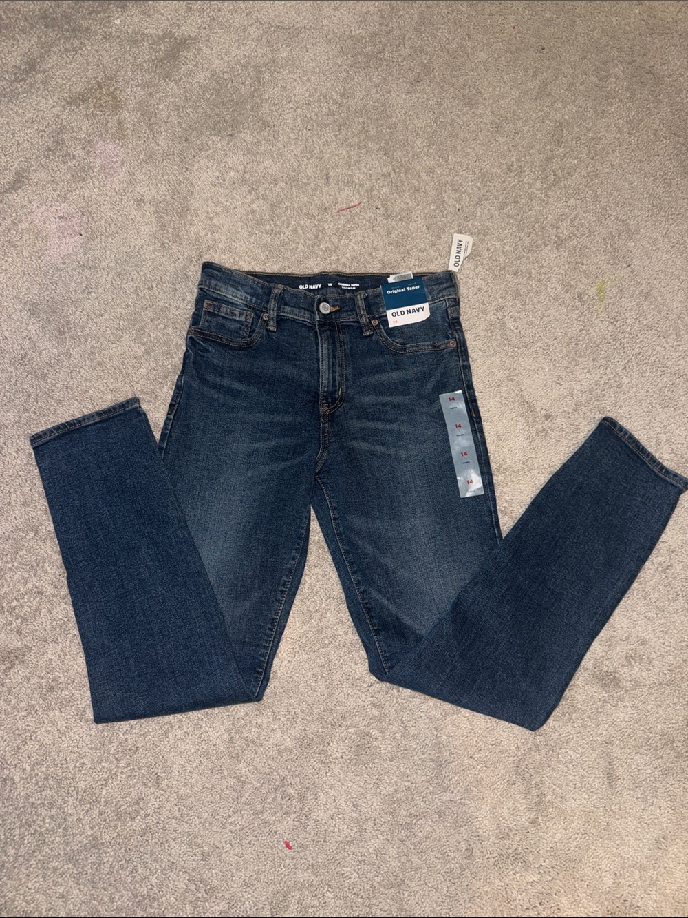 Old Navy Dark Blue Slim Jeans boys